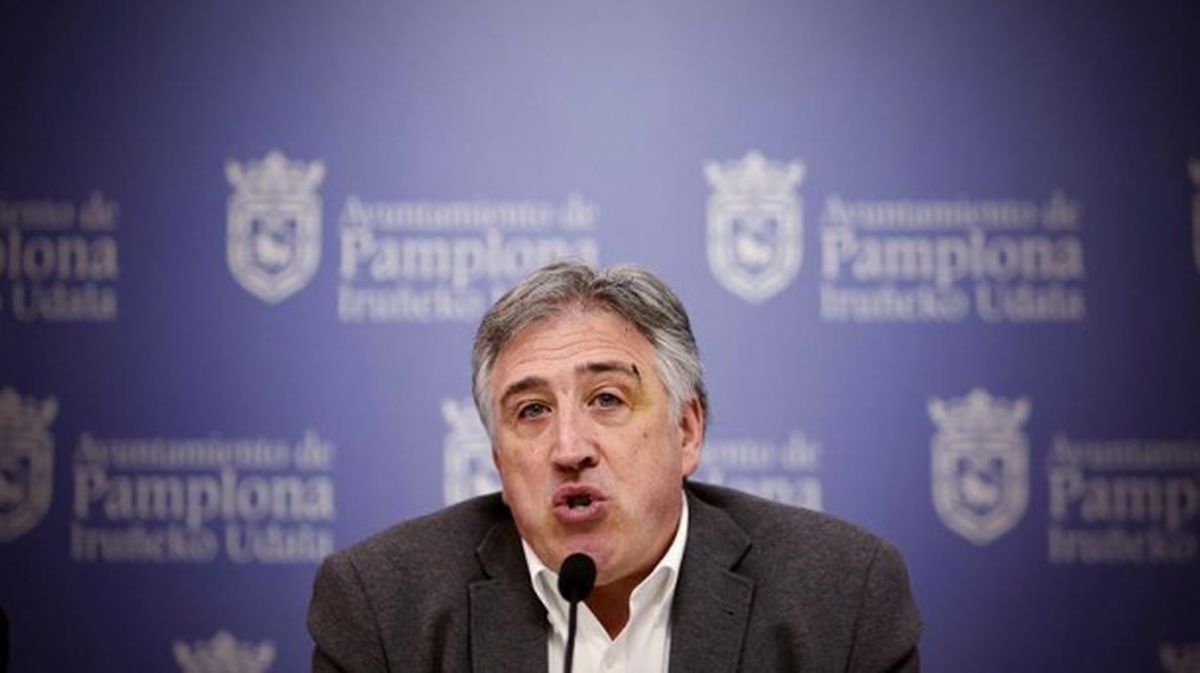 El alcalde de Pamplona Joseba Asiron. Foto: EFE