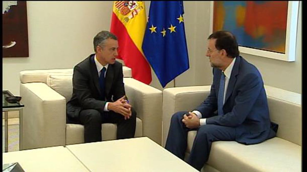 Urkullu y Rajoy, en una imagen de archivo. EFE. 