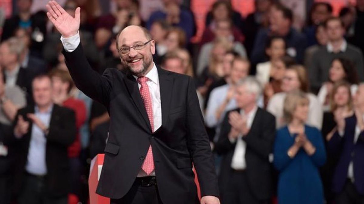 Martin Schulz aukeratu dute Alemaniako sozialdemokraten liderra. EFE