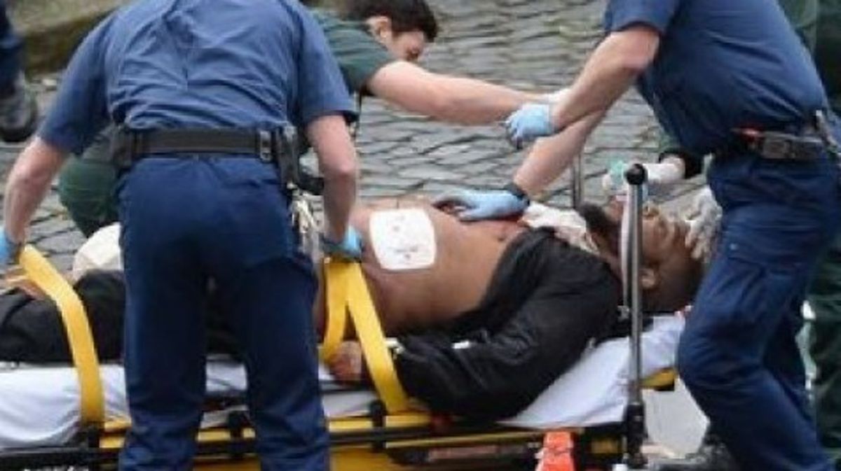 Khalid Masoodek martxoaren 22an egin zuen atentatua Londresen. Argazkia: Daily Mirror