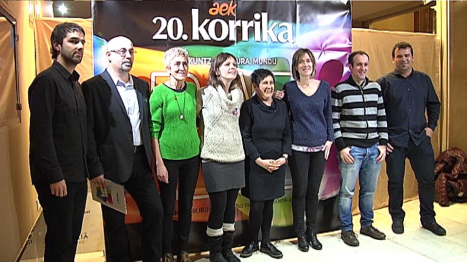 Presentación oficial de la Korrika 20 en Bilbao