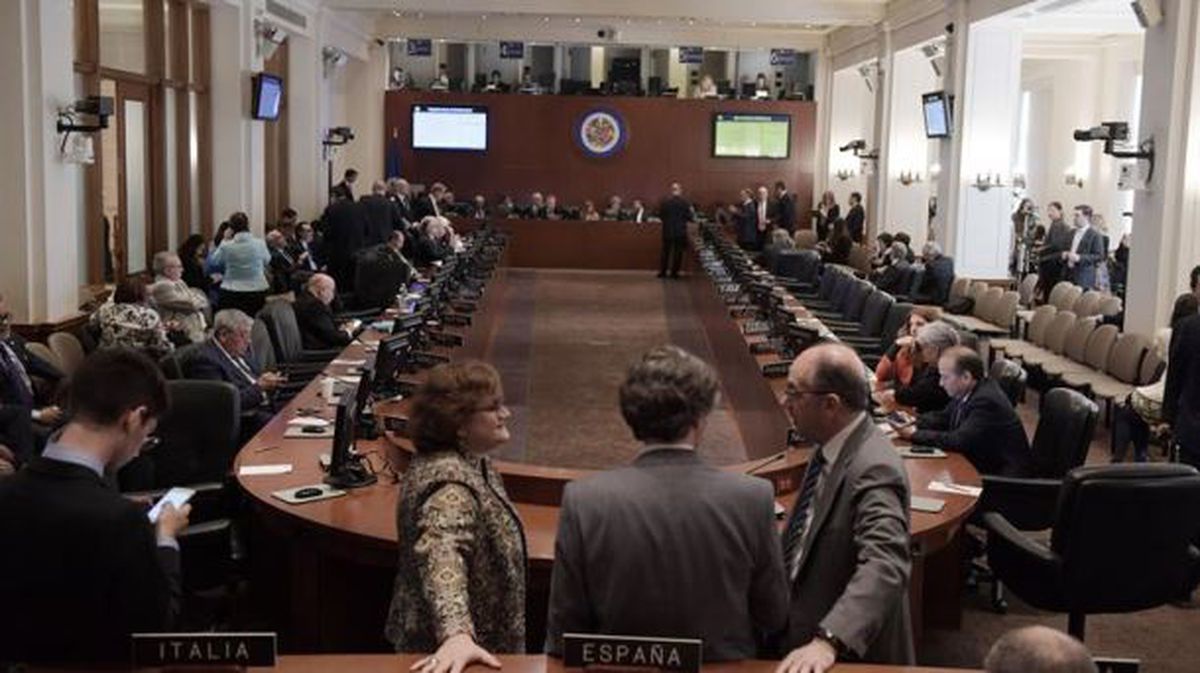 Vista del Consejo Permanente de la OEA