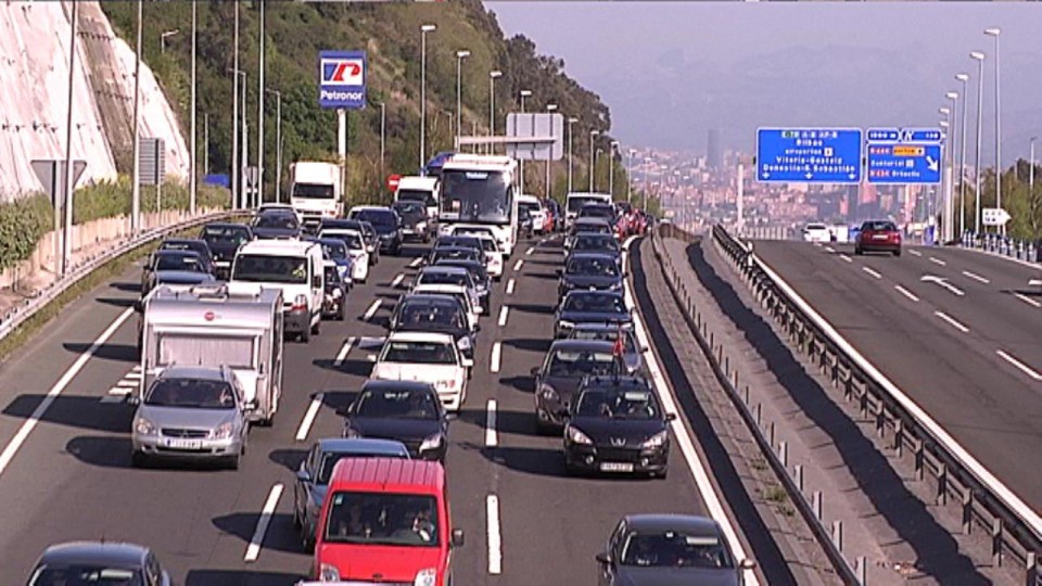 Autopista AP-8 en Bizkaia.