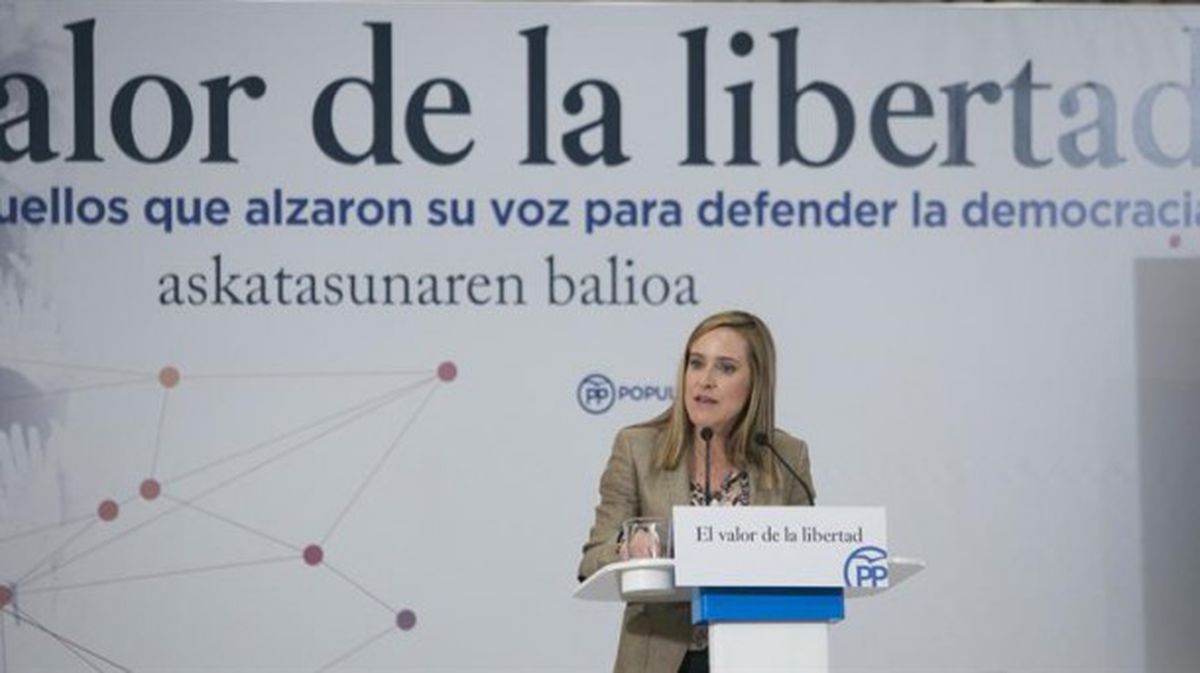 La secretaria general del PP vasco, Amaya Fernández. Foto: EFE