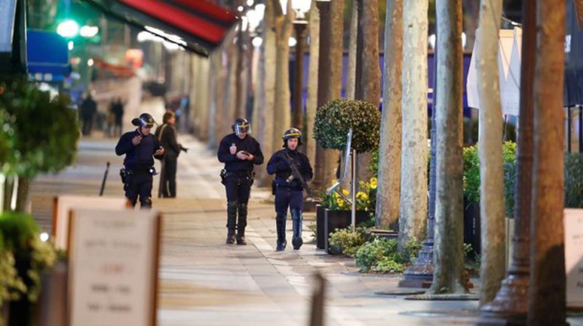 Tiroteo en París. Foto: EFE