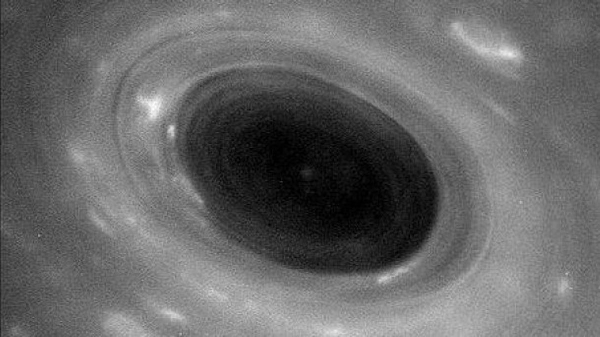 Cassiniren argazkietako bat. Argazkia: NASA