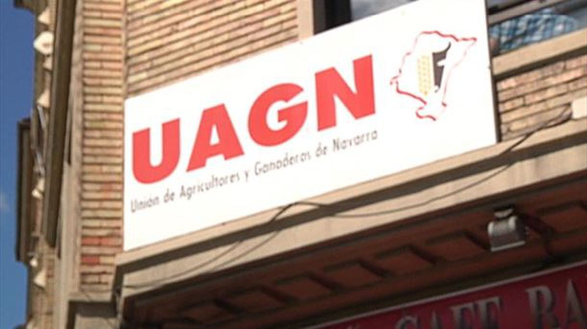 UAGN, Unión de Agricultores y Ganaderos de Navarra. Foto: EiTB