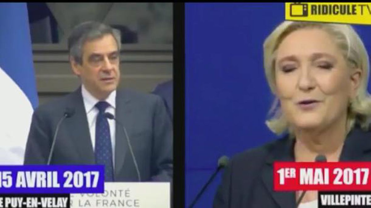Le Pen, durante un discurso, en una imagen de archivo. Foto: EFE