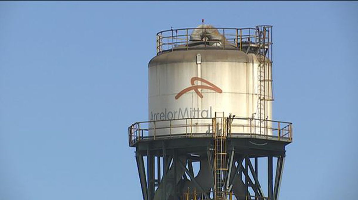 Planta de Arcelor Mittal en Sestao. Imagen de archivo. 