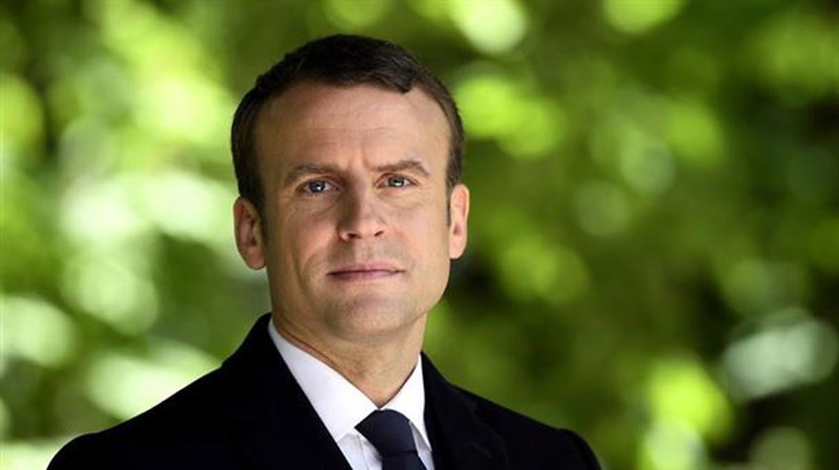 Emmanuel Macron. Argazkia: EFE