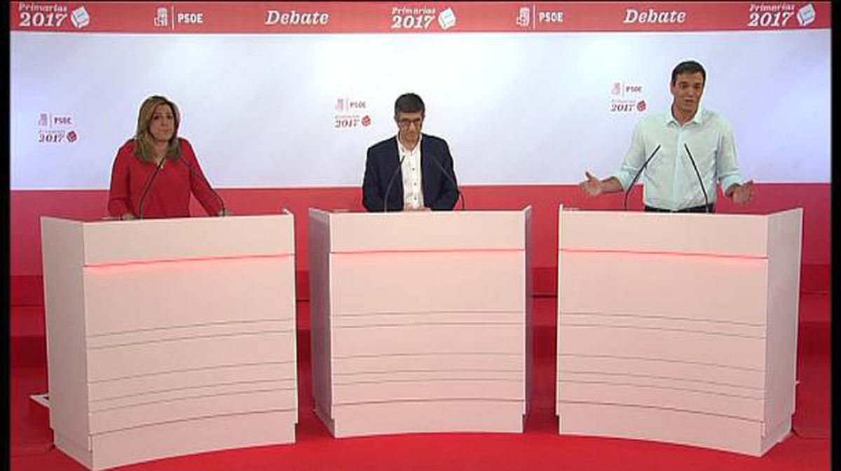 Debate de primarias en el PSOE. EiTB