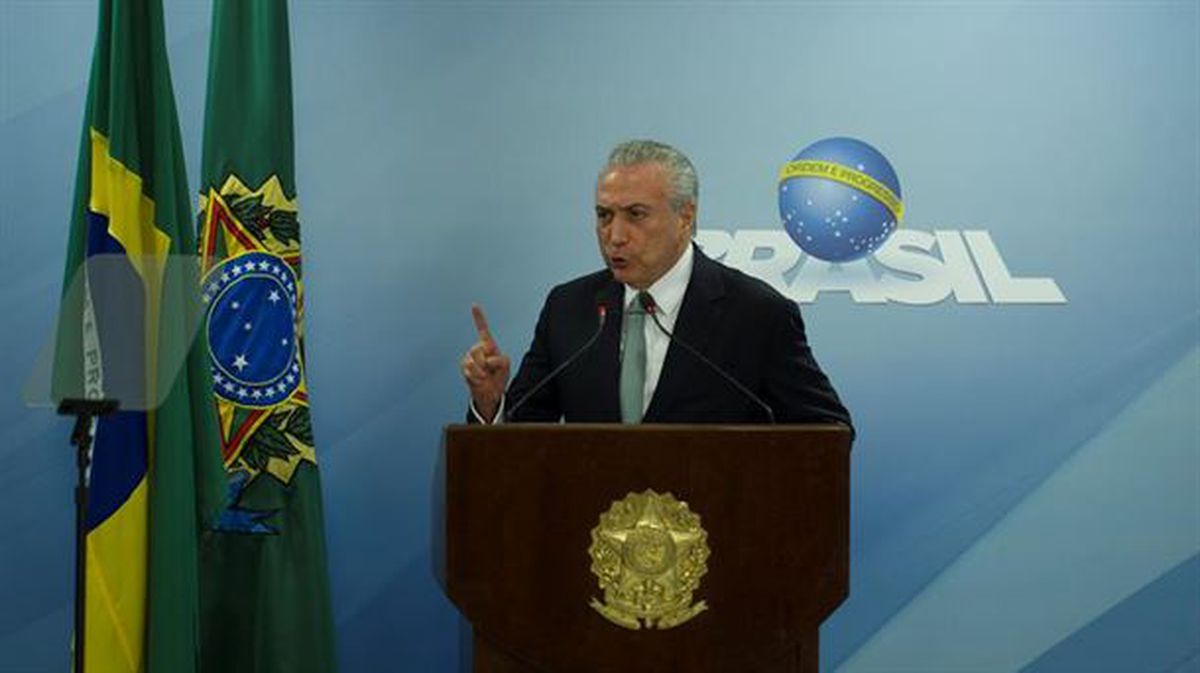 La Fiscalía de Brasil denuncia al presidente Michel Temer por corrupción