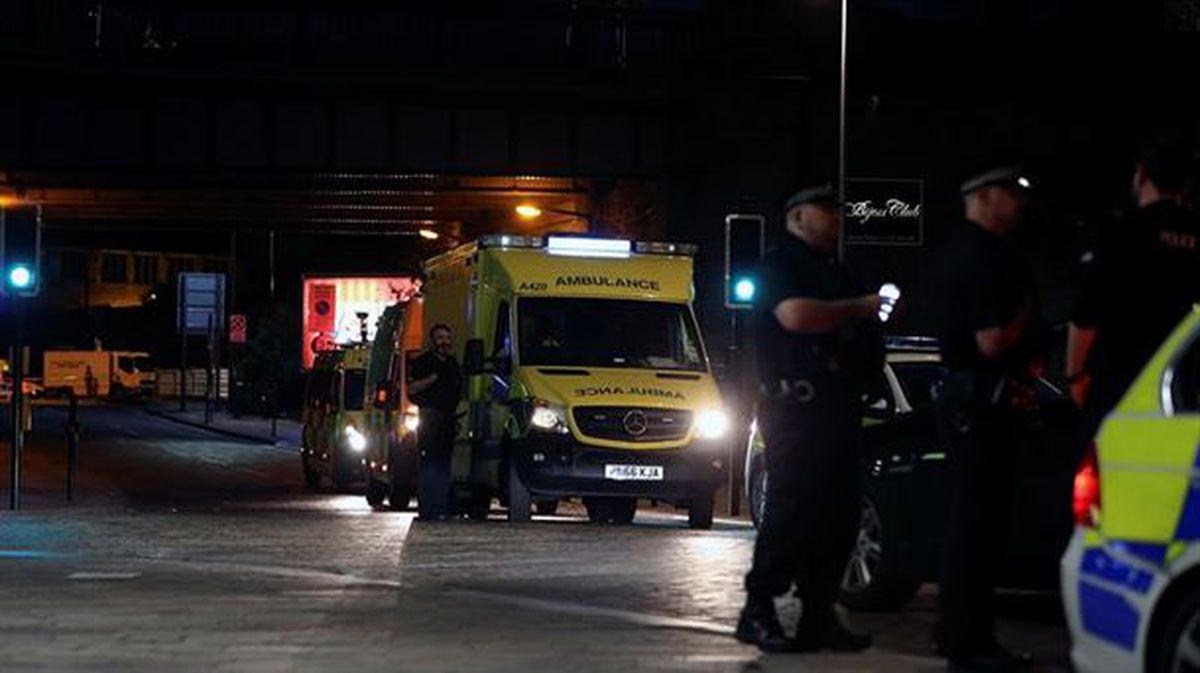 La explosión se ha producido en el exterior del Manchester Arena. Foto: EFE