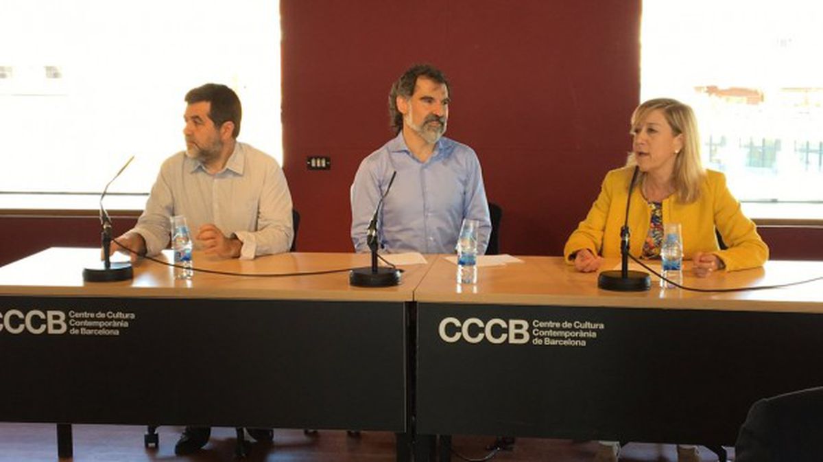 Acto celebrado en el Centre de Cultura Contemporània de Barcelona (CCCB) Foto: @omnium (Twitter)