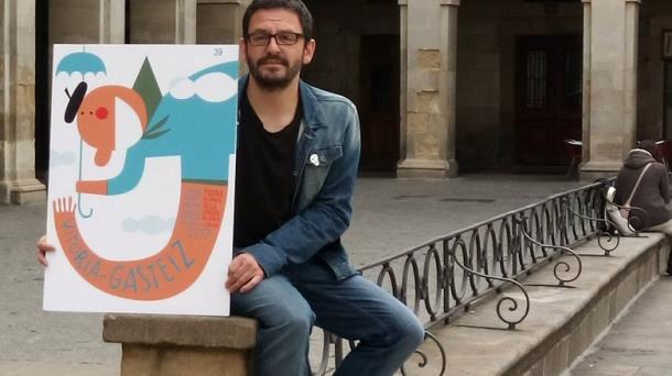"El cartel representa el chupinazo con Celedón como protagonista"