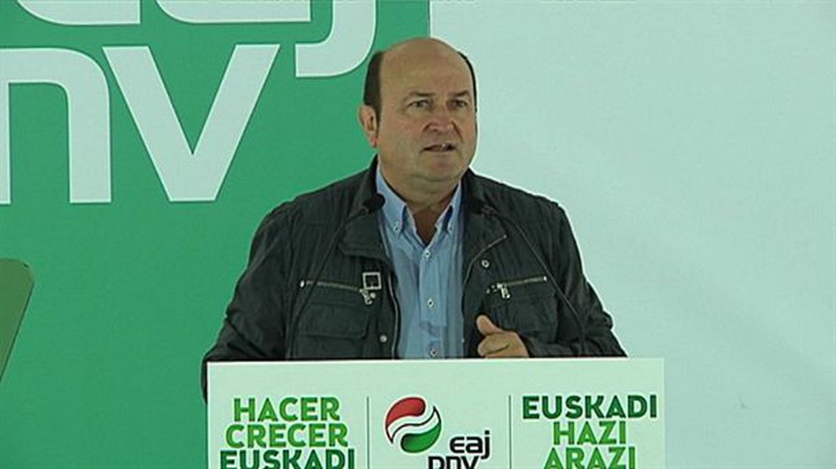 Andoni Ortuzar, EAJko EBBren presidentea. EiTB