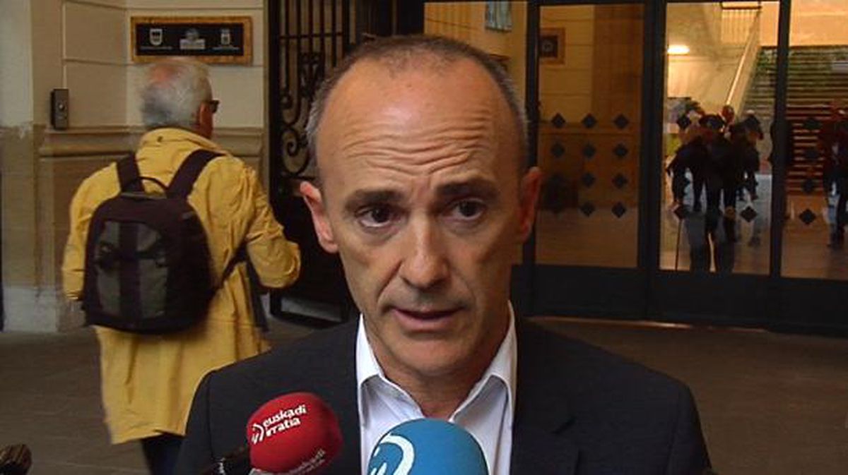 El europarlamentario y candidato al Parlamento europeo en los comicios de mayo, Josu Juaristi. EiTB