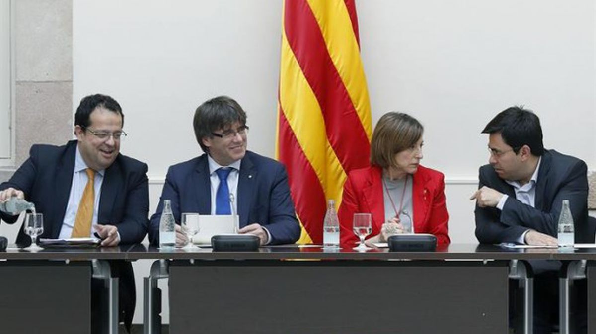 Reunión del Pacto por el Referéndum. Foto: Efe