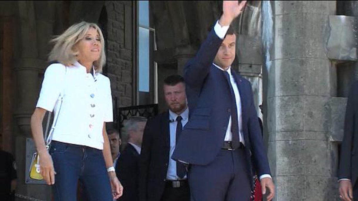Macron, en una imagen reciente. Foto: EFE