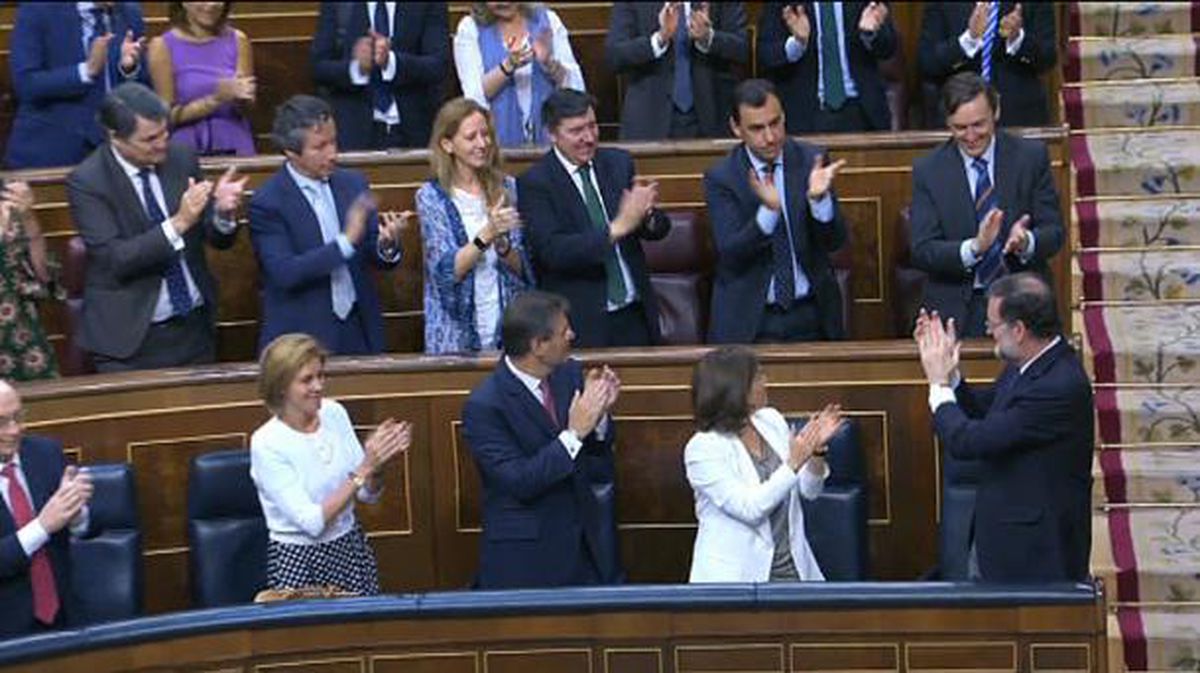 El Congreso de los Diputados, hoy. 