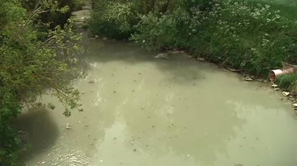 Se denuncia por primera vez la contaminación de los ríos Zadorra y Nervión