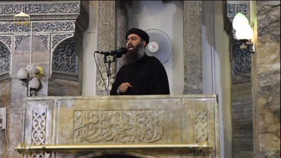 Abu Bakr al Baghdadi Estatu Islamikoko burua. Argazkia: EiTB