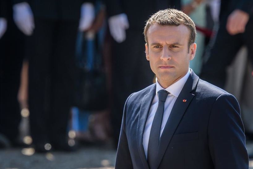 Emmanuel Macron, presidente de Francia. Foto: EFE