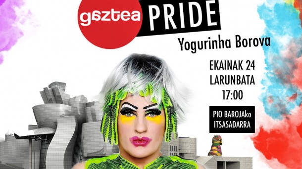 Bi lagun gonbidatu ditugu Gaztearen itsasontzira, 'Bilbao Pride' ekitaldian
