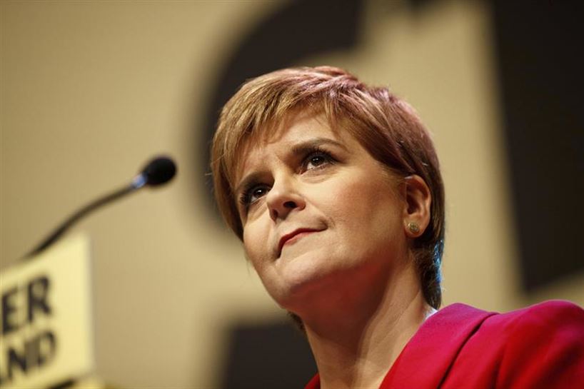 La ministra principal de Escocia, Nicola Sturgeon. Foto: EFE