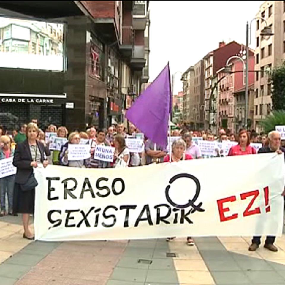 Protesta en Zorroza. Foto: EITB