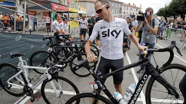 Chris Froome. Foto: Efe.