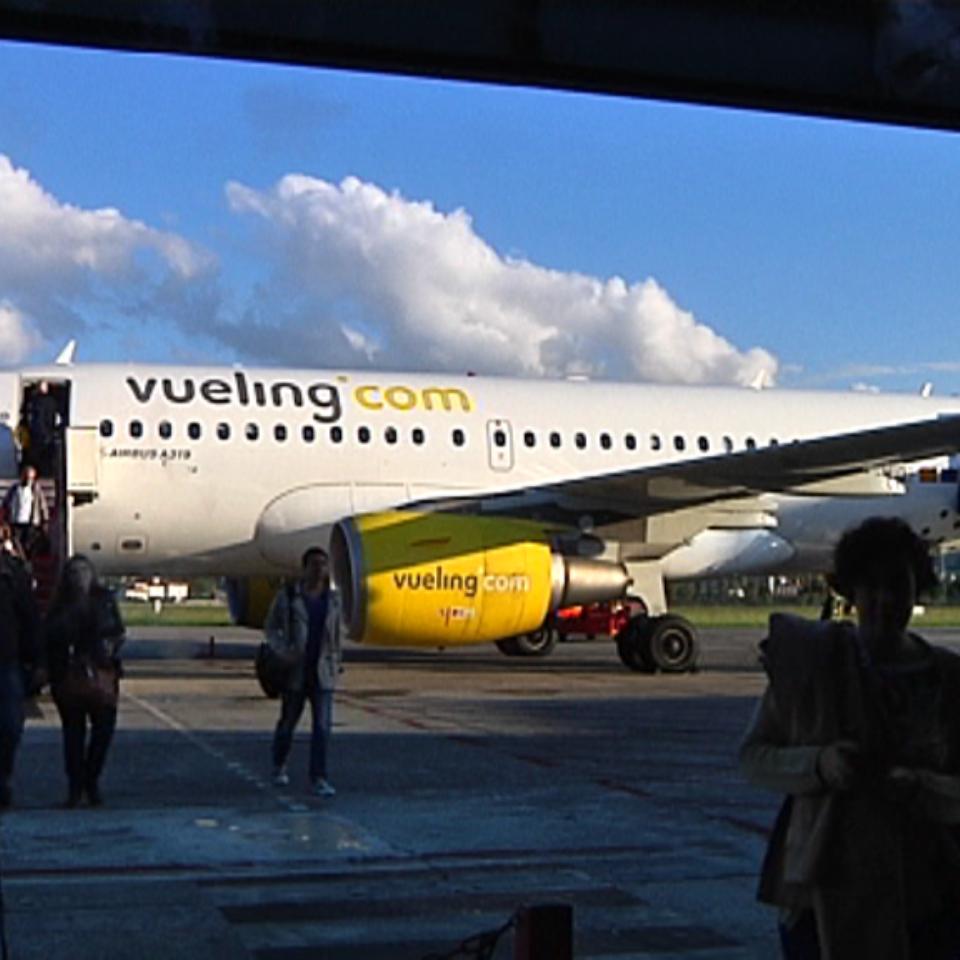 Un avión de Vueling. ETB