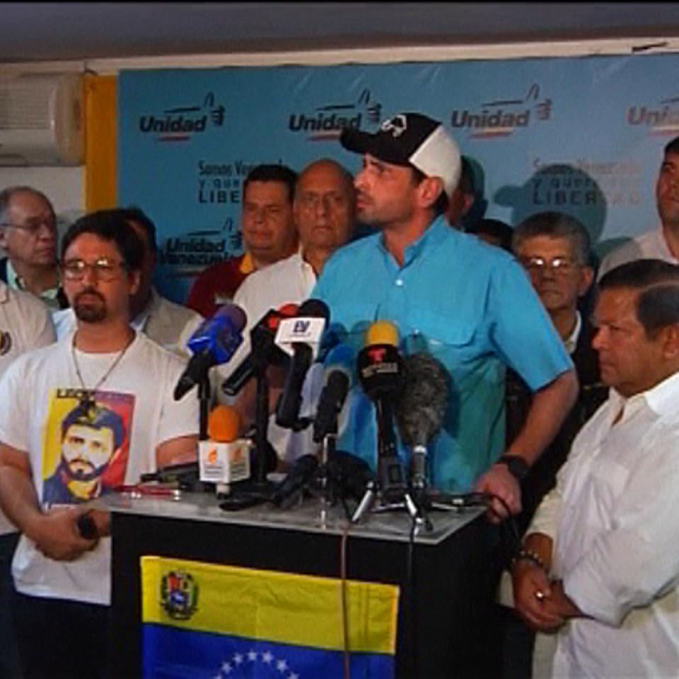 La oposición califica de fraude los comicios de Venezuela