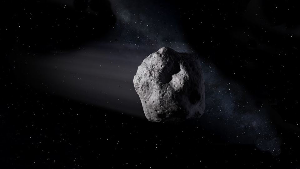 Asteroide baten irudia. Argazkia: NASA