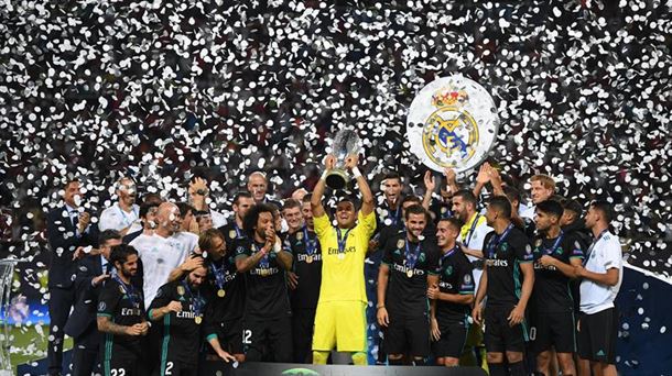 El Real Madrid, campeón. EFE