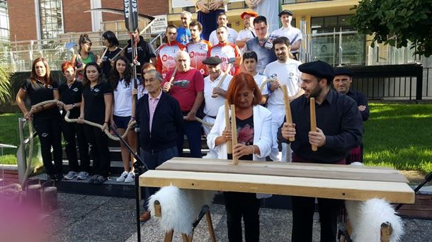 Presentación de la programación de deporte rural para la Aste Nagusia. Foto: Ayuntamiento de Bilbao