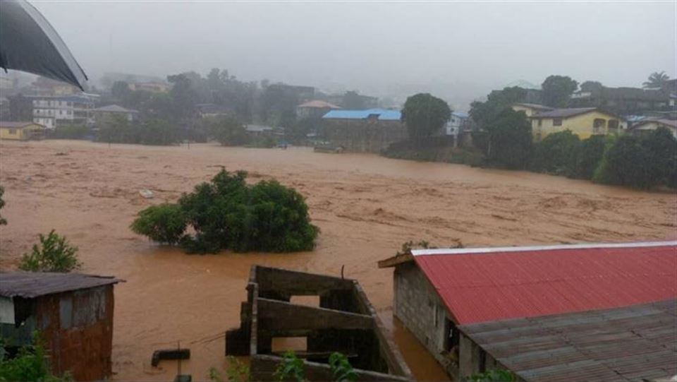Inundaciones en Sierra Leona. EFE