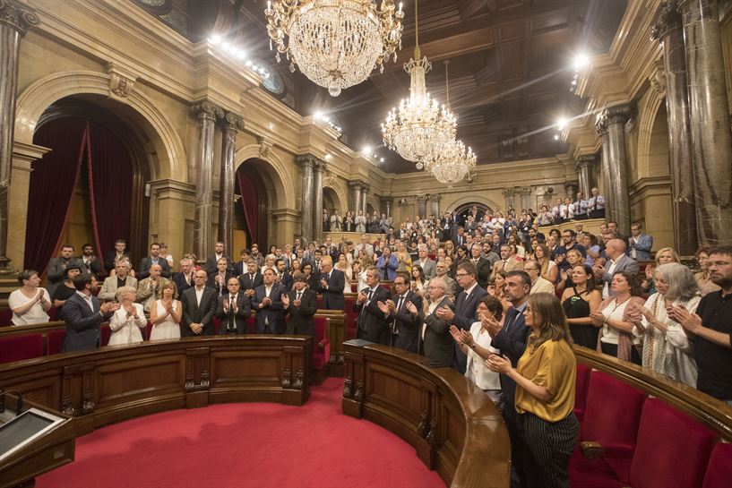 Parlamento catalán 
