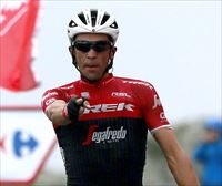 Contador reina en el Alto de l'Angliru