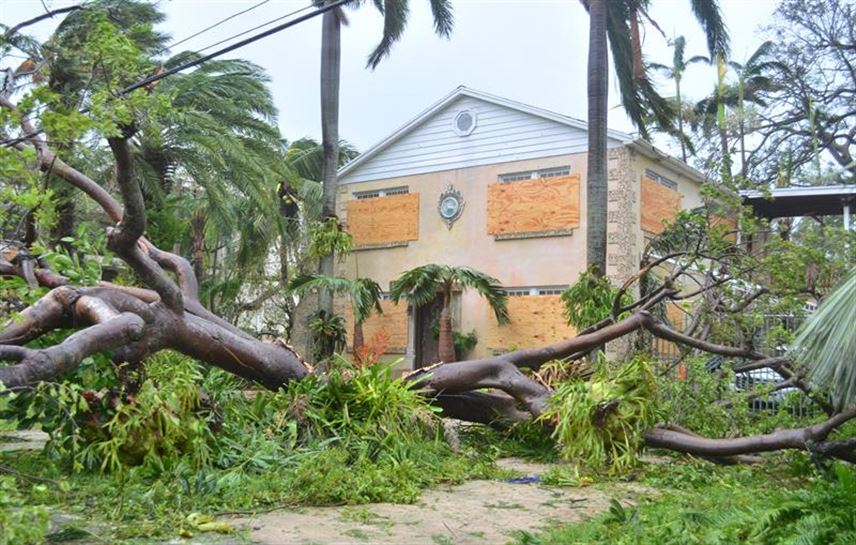 Irma urakana Floridan. EFE