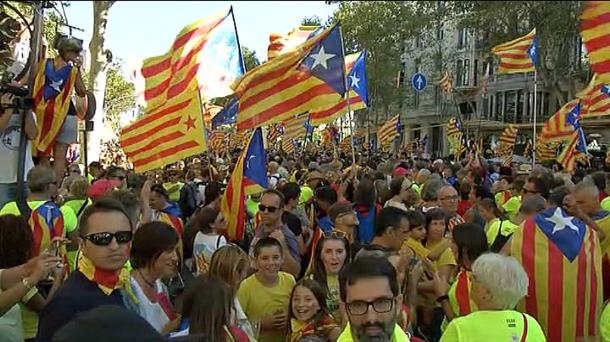 Jordi Sánchez, Asamblea Nacional Catalana: " La diada ha sido histórica"