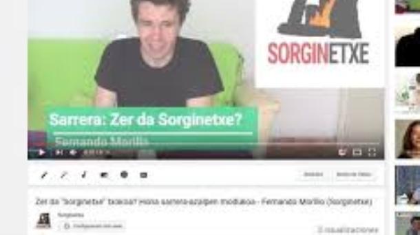 Fernando Morillo se hace youtuber para llegar a los jóvenes en euskara 