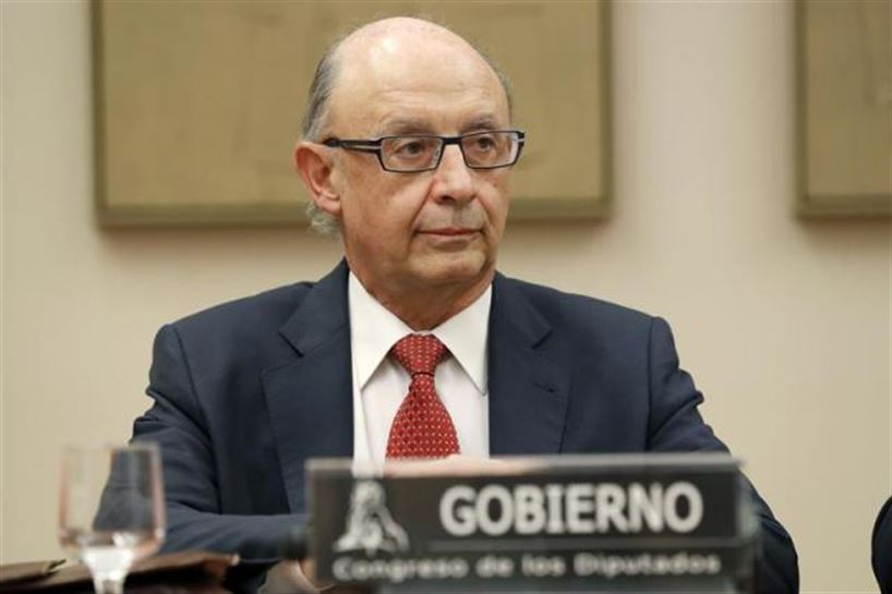 El ministro de Hacienda, Cristóbal Montoro. Foto: EFE