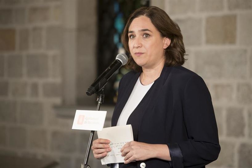 La alcaldesa de Barcelona, Ada Colau. Imagen de archivo: EFE