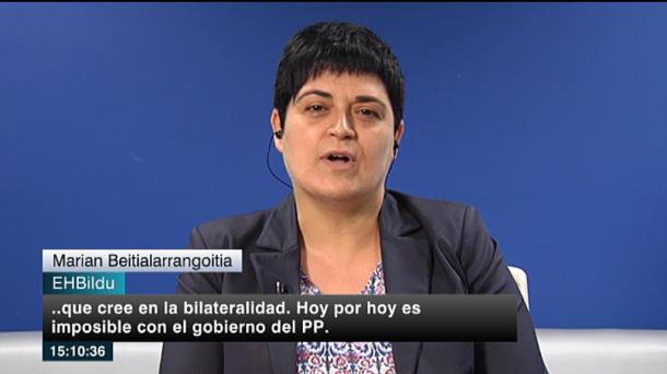 Marian Beitialarrangotia: "Defendemos una abstención crítica al Cupo"
