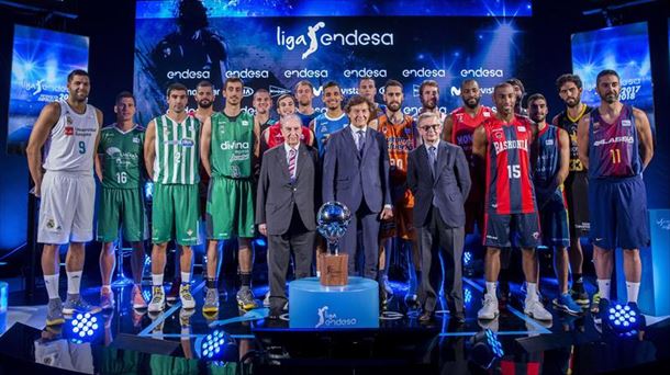 Presentación de la Liga Endesa 2017/18. Foto: EFE