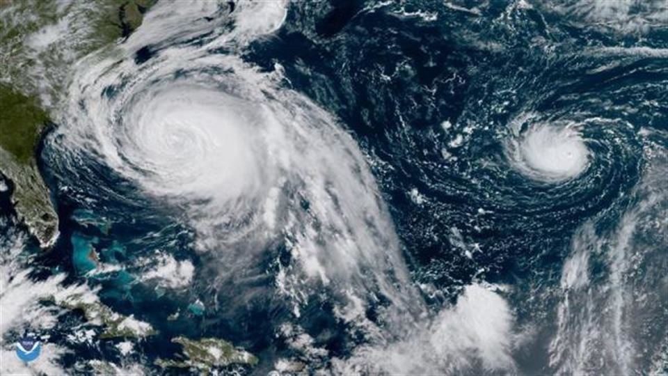 El huracán 'María'. Foto: EFE