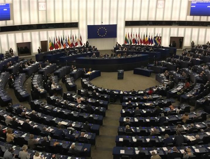 Foto de archivo del Parlamento europeo
