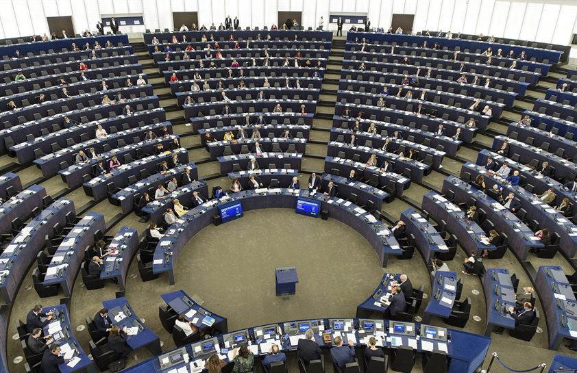 Europako Parlamentuaren osoko bilkura / EFE.