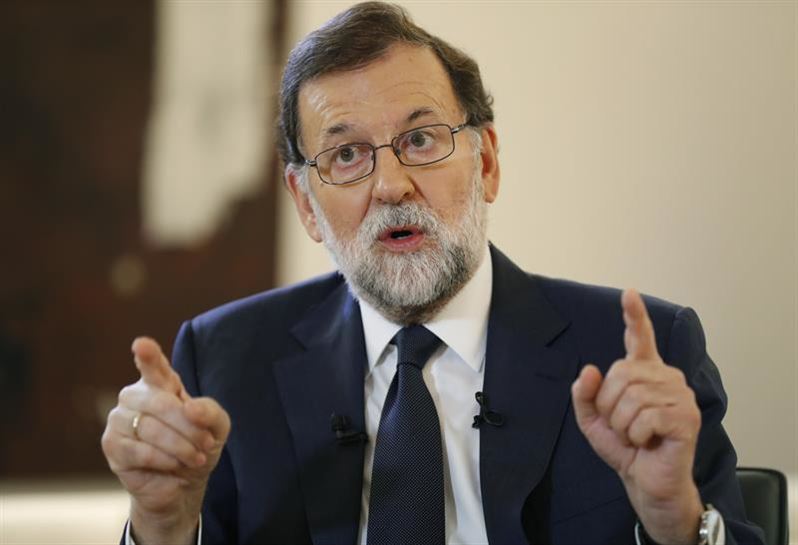 Mariano Rajoy Espainiako Gobernuko presidentea. Artxibiko argazkia: EFE
